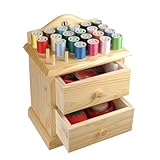 Smartek RX-24W Wooden Sewing Chest With Accessories