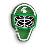 Michigan State Spartans Neon Sign Hockey Mask