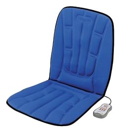ツインバード シートマッサージャー ブルー EM-2537BL
