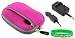 2n1 Neoprene Sleeve Case (Magenta) and CNP-40 AC DC Charger for Casio Exilim EX-Z750 7.2 Megapixel Digital Camera