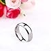 TIGRADE 2mm 4mm 6mm 8mm Titanium Ring Plain Dome High Polished Wedding Band Comfort Fit Size 4-15, 6mm, Silver, Size 7.5