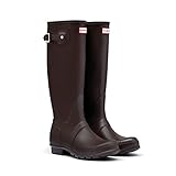 Hunter Original Tall Chocolat Womens Boots Size 8 US