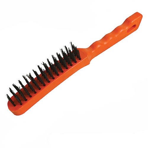 Silverline 456957 Drahtb&uuml;rste, Kunstoff, 280 mm, 5-reihig
