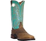 Dan Post Stockman Cowboy Boots - Leather, Square Toe (For Men)