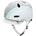 BERN Berkeley Summer Gloss Helmet with Visor (White/Mint Bomber, Small)