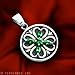 CELTIC CROSS SHAMROCK FOUR-LEAF CLOVER IRISH LUCKY