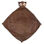 Chenille Owl Baby Security Blanket