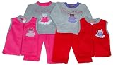 Infant Girls' Outfit with Angel Applique