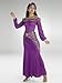 Aladdin's Princess Jasmine Halloween Costume Disney Movie Costume Arabian Nights Purple Dress