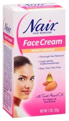 Nair Moisturizing Face Cream Hair Remover 2 oz