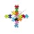Karlsson Puzzle Multi Color Wall Clock, 18 Pieces of Puzzles