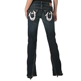 True Religion - True Religion Joey Baby Pink Painted Pocket Jeans