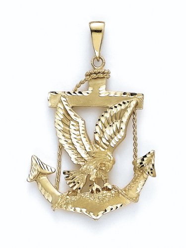 14K ANCHOR W/EAGLE - GH17015