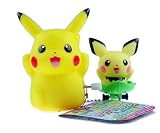 3" Pokemon Go! Go! Pikachu & Friend Wind-Up Vinyl Figure