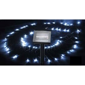Powerbee Endurance Solar Fairy Lights 100 Quality Superbright LED's Multi Function Indoor / Outdoor Garden, Xmas, Party, Tree Lights for All Year Round Use