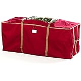 CoverMates - 60" Holiday Christmas Tree Storage Bag (Fits up to 11 foot Artifical Tree) 3 YR Warranty - Built-in Cinch Straps for Easy Transport - Heavy Duty Polyyester - Reinforced Padded Handles