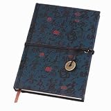 Beautiful Silk Journal with Calligraphy Design in Blue - Perfect Gift for Mom, Student, Friend, Co-worker