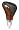 www.getriebehersteller.com - Sch�tz 5726902 Wurzelnuss Leder schwarz Schalthebel f�r Mercedes mit Automatik-Getriebe ab Bj. 07 94