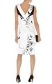 Oriental Floral Print Dress