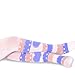 Naartjie Girls Cotton Fashion Tights - Stripes with Heart