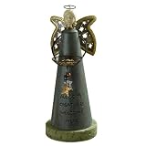 Grasslands Road Garden Shed All Gods Creatures Welcome Here Angel Birdfeeder with Ch