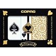 Copag 1546 Poker Size Jumbo Index Playing Cards (Black Gold)