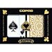 Copag 1546 Poker Size Jumbo Index Playing Cards (Black Gold)