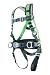 Tongue Pads - Sperian - Miller Fall Protection Construction Harness With Tongue Buckle Legs, Removable Belt, Side D-Rings & Pad