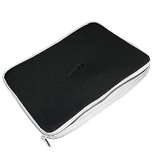 Uper 15 Inch Padded Neoprene Laptop Sleeve - Black 15.4