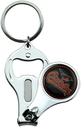 MLB Baltimore Orioles 3-in-1 Nailclipper Keychain