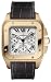 Cartier Santos 100 Chronograph Rose Gold Men's Watch W20131Y1