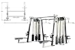 Maximus Fitness MX541 Six Station Jungle Series Commercial Exercise Machine
