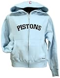 Detroit Pistons NBA-4-Her Junior Womens Hooded Sweatshirt - Glam Hoodie Blue