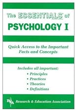 The Essentials of Psychology I (Essentials)