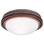 Hunter 27199WK Low Profile "Marine II" Outdoor Light 80watt Weathered Brick