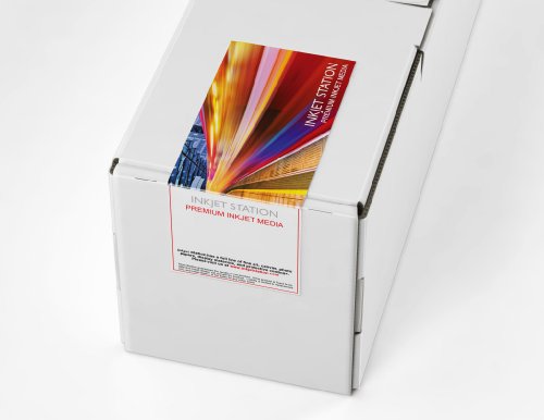 Inkjet Station Silver Metallic Photo Paper, 24
