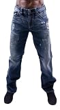 AFFLICTION Blake Military Relaxed Straight Mens Jeans