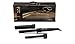 Royale 3P Black Interchabgeable Barrels Curling Iron Set Tourmaline Ceramic 3 in 1 - 19mm (3/4), 25mm (1), 32mm (2) + Free Thermal Glove