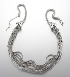 Autograph Plaited Chain Long Necklace