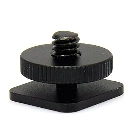 DSLRKIT 1/4-20 Tripod screw to Flash Hot Shoe Mount Adapter (pack of 10)