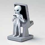 スマホスタンド(宇宙人)