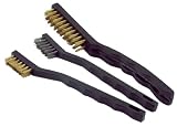 Sheffield Tools 58800 Multi-Use Wire Brush Set, 3 Piece