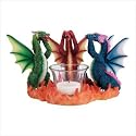 No Evil Dragons Candleholder