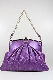 Versace Handbags Versace Purple Leather DBFB747 - CLEARANCE