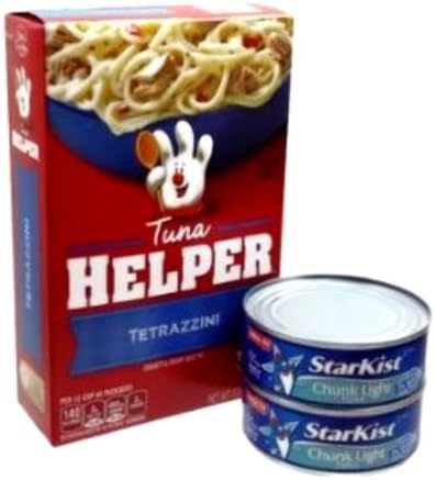 Pasta Dinner Kit - Tuna Helper Tetrazzini and Starkist Chunk Light Tuna