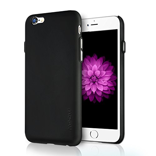 Mpow iPhone6S/ iPhone6 スマートフォンケース 薄くて軽い ウルトラ フィット (ブラック)