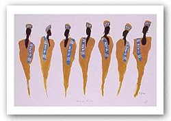 Sigma Gamma Rho - Sisters of Aurora by Ted Ellis 12"x18" Art Print Poster African-American