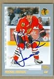 Michal Grosek autographed Hockey Card (Chicago Blackhawks)