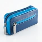 Portachiavi unisex colorato in vera p...