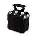 - Black Insulated 6-Bev Tote - Black